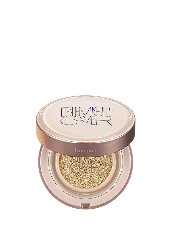 Hanskin Blemish Cover Conceal Cushion N.21 Cream Semi-Matte Concealer Foundation - 1