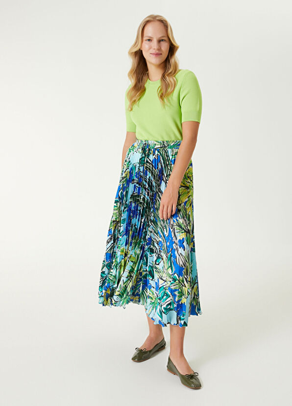 Beymen Club Neon Yeşil Kısa Kol Kazak - 3