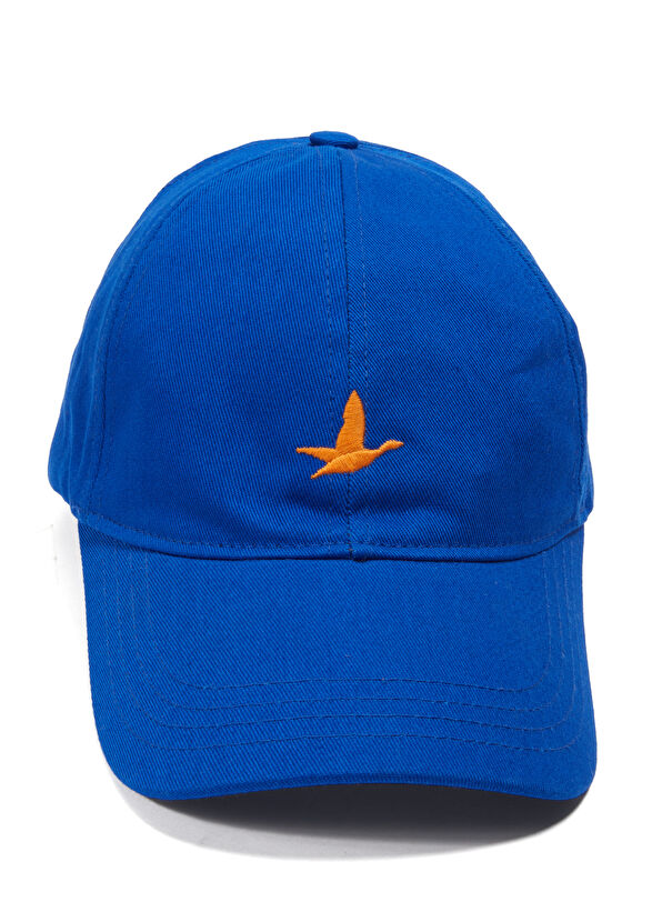 Beymen Club Mavi Kontrast Logolu Erkek Şapka - 2