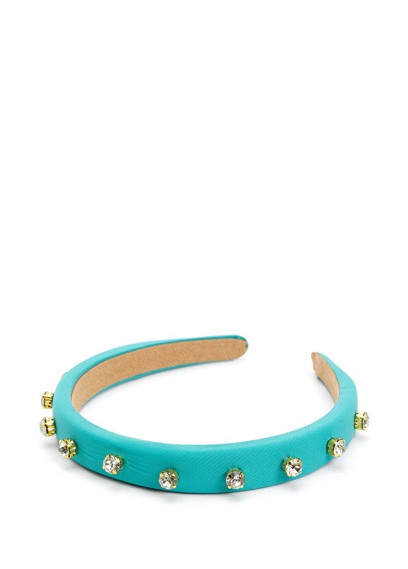 Queen Unique Turkuaz Kız Çocuk Taç - 2