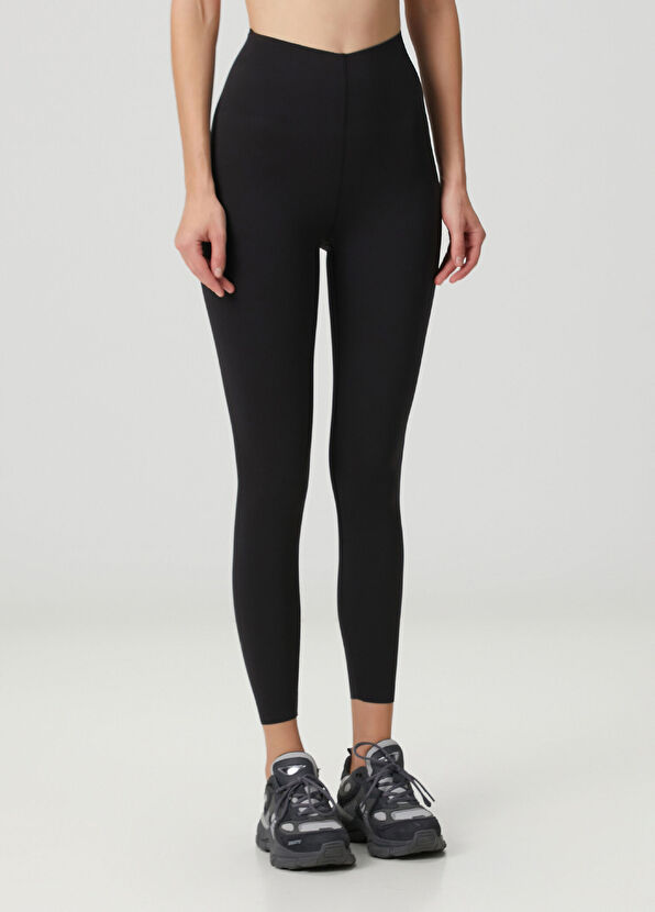 Glow Up Super High Rise Siyah Tayt 25" - Görsel 3