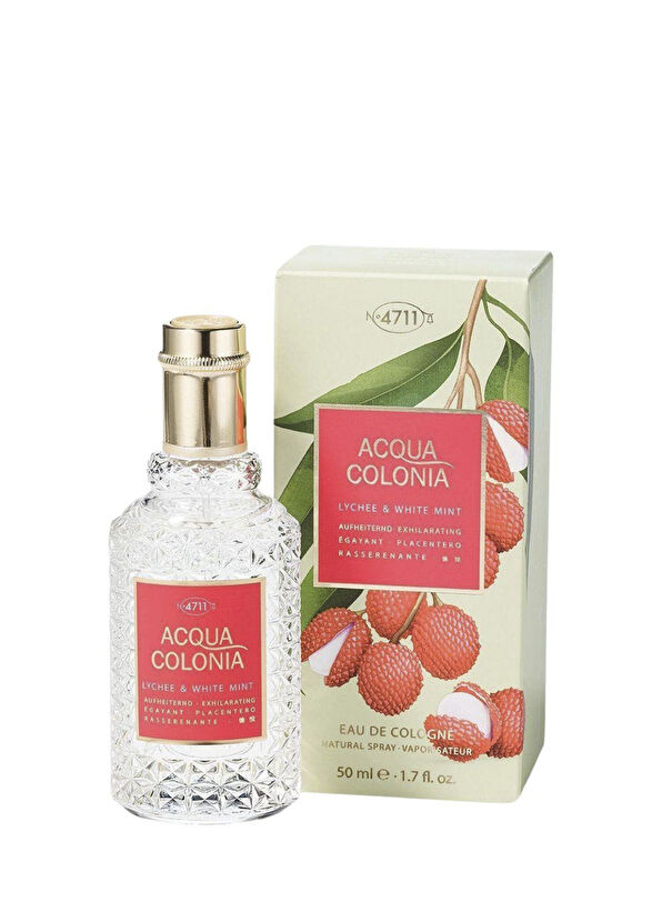 No:4711 Acqua Colonia Lychee and White Mint EDC 50 ml Women's Perfume - 2