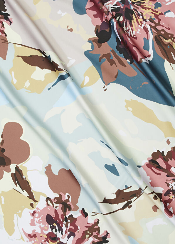 Beymen Club Çok Renkli Twill Eşarp - 2