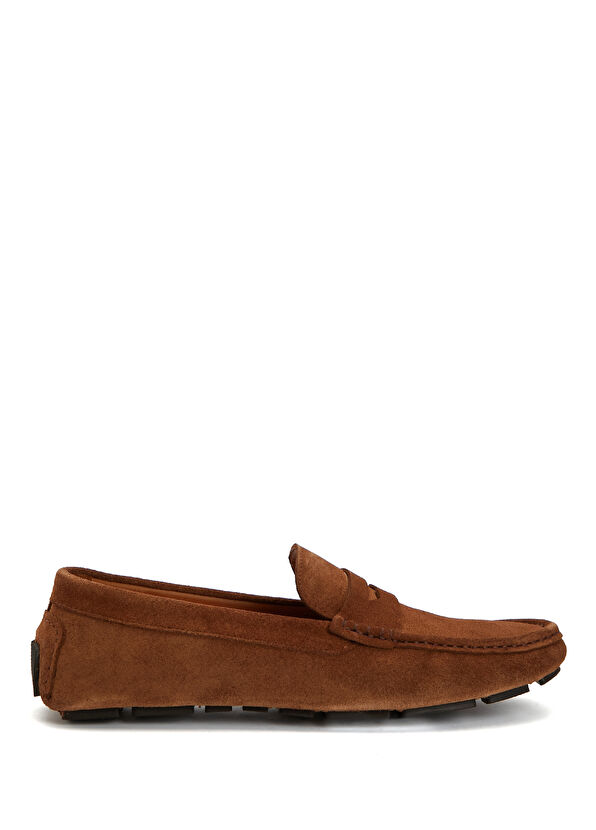 Beymen Club Taba Erkek Süet Loafer - 1