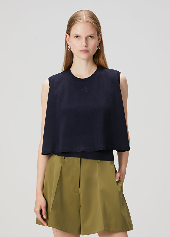 Loewe Lacivert Yün Süveter - 1