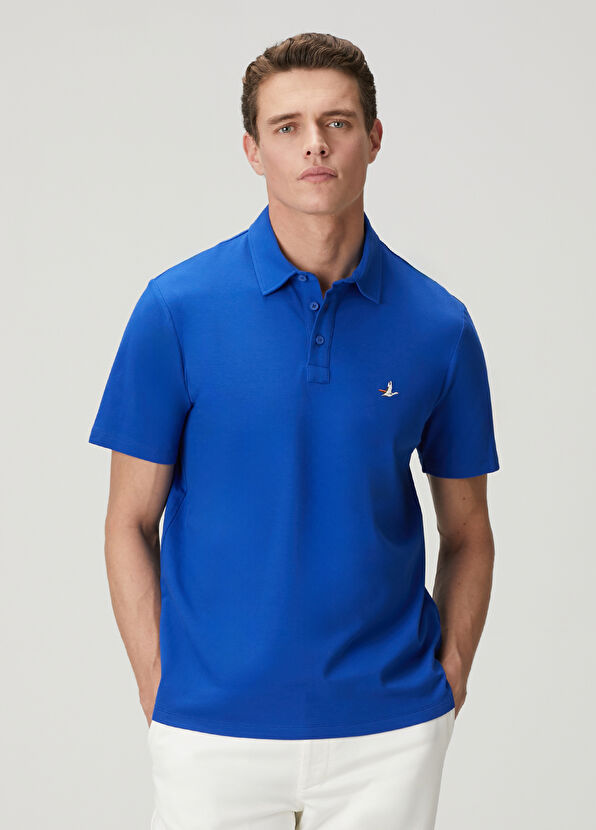 Beymen Club Comfort Fit Saks Polo Yaka T-shirt - 1