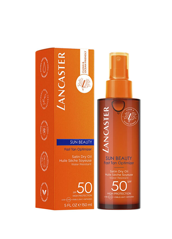 Lancaster Sun Beauty Satin Dry Oil SPF50 150 ml Güneş Kremi - 2