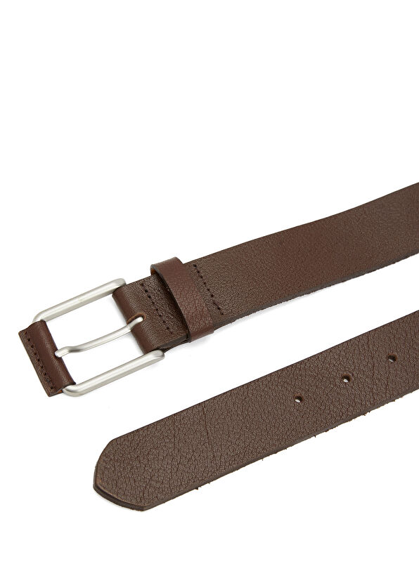 Beymen Club Brown Men's Leather Belt - 2