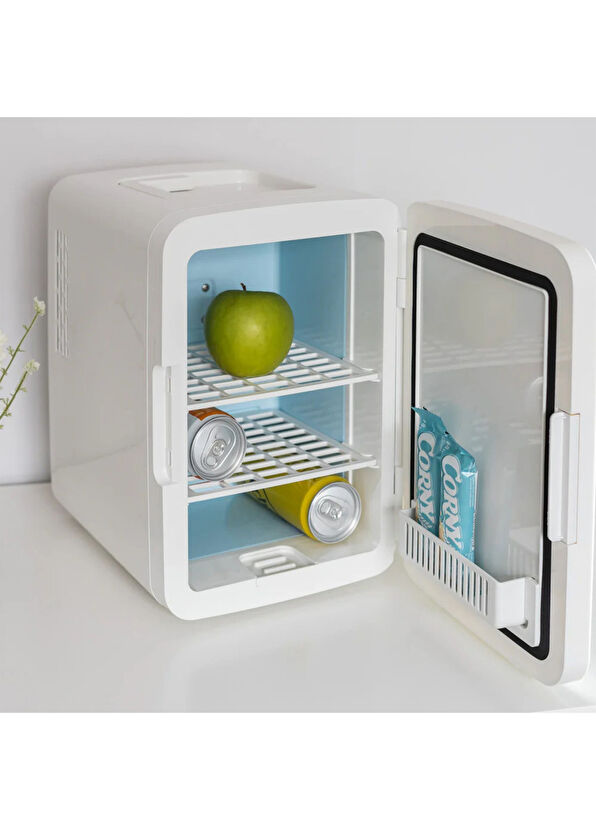 Flamingueo Grimmy Taşınabilir Aynalı ve Ledli Kozmetik Dolabı 10 lt - 4