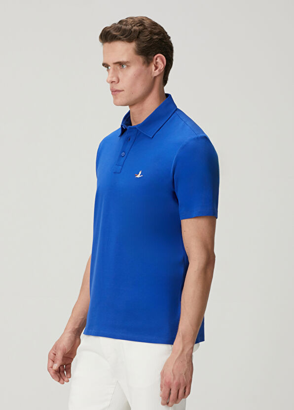 Beymen Club Comfort Fit Saks Polo Yaka T-shirt - 4