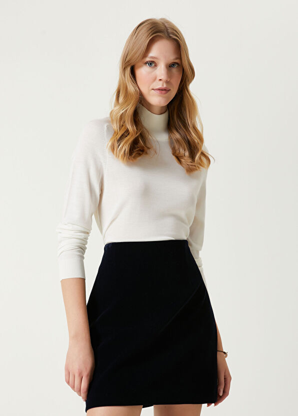 Beymen Club Dolce Vita Ekru İnce Yün Kazak - 4