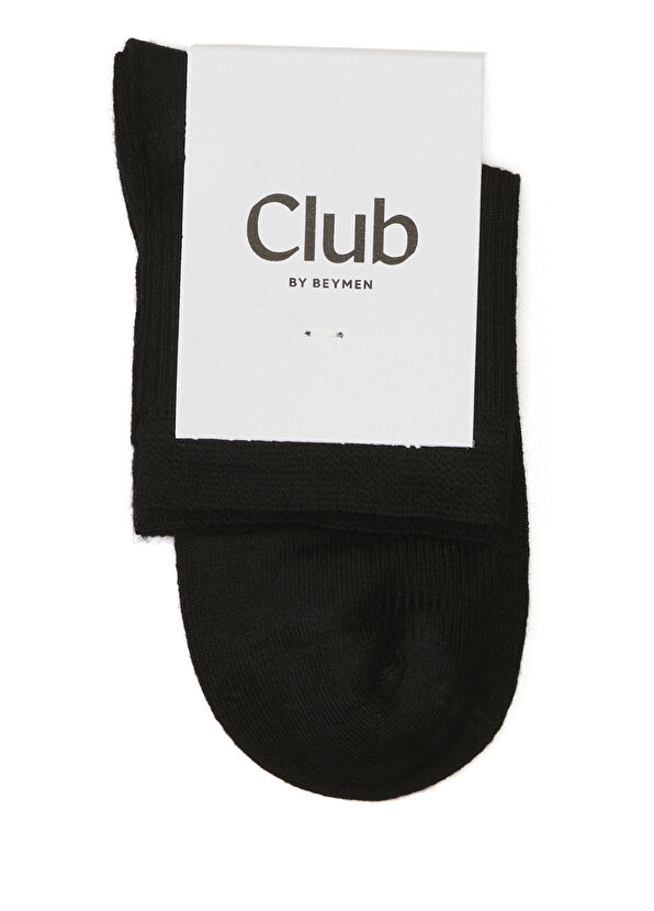 Beymen Club Black Women's Bamboo Socket Socks - 1
