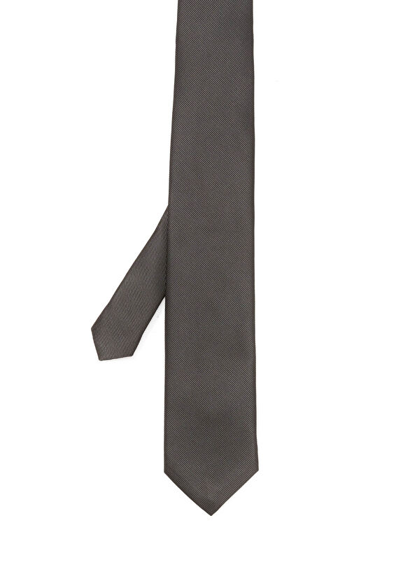 Beymen Club Black Diagonal Textured Tie - 1