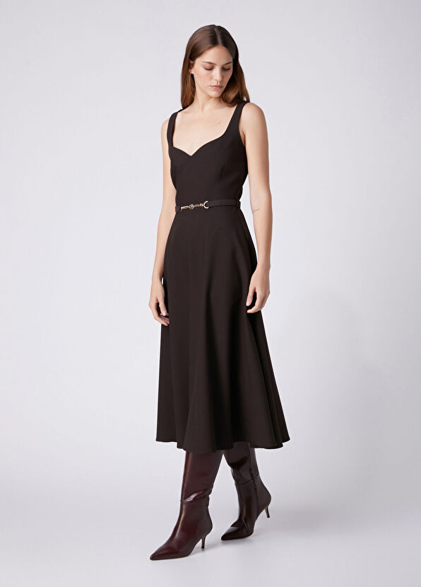 Beymen Club Belted Midi Dress - 3