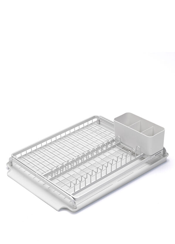 Brabantia Aluminum Light Grey Dish Rack - 3