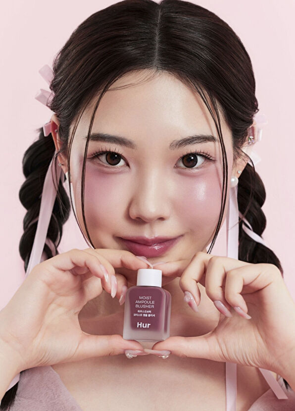 House Of Hur Moist Ampoule Blusher #08 Berry Purple Blush 10 ml - 2