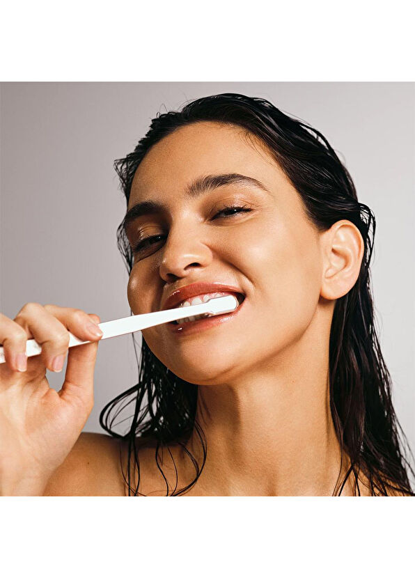 Aurezzi Silver White Silver Coated Medium Medium Toothbrush - 4