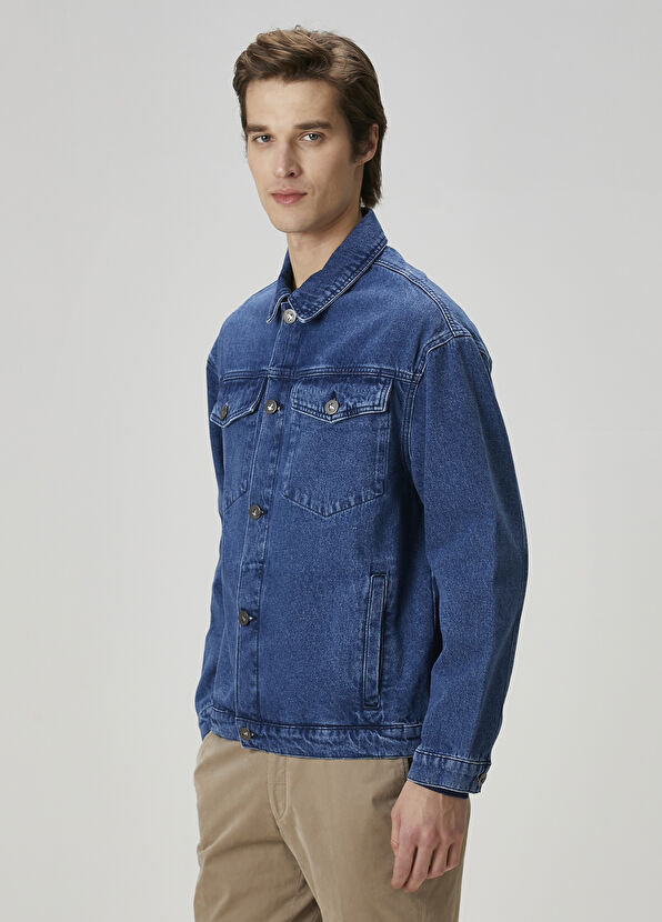 Beymen Club Blue Denim Jacket - 2