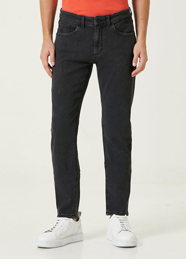 Beymen Club XSlim Fit Antrasit Diyagonal Dokulu Spor Pantolon - 2