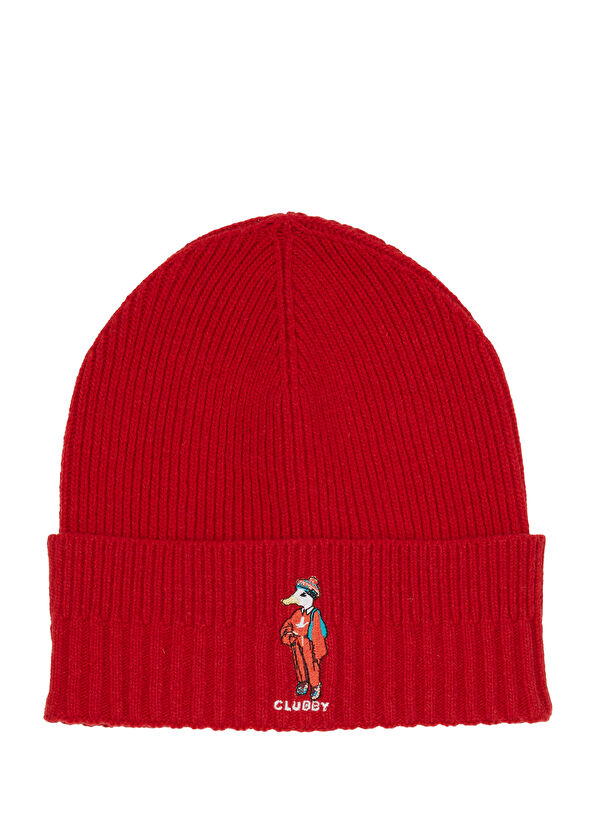 Beymen Club Clubby Red Wool Beanie - 1