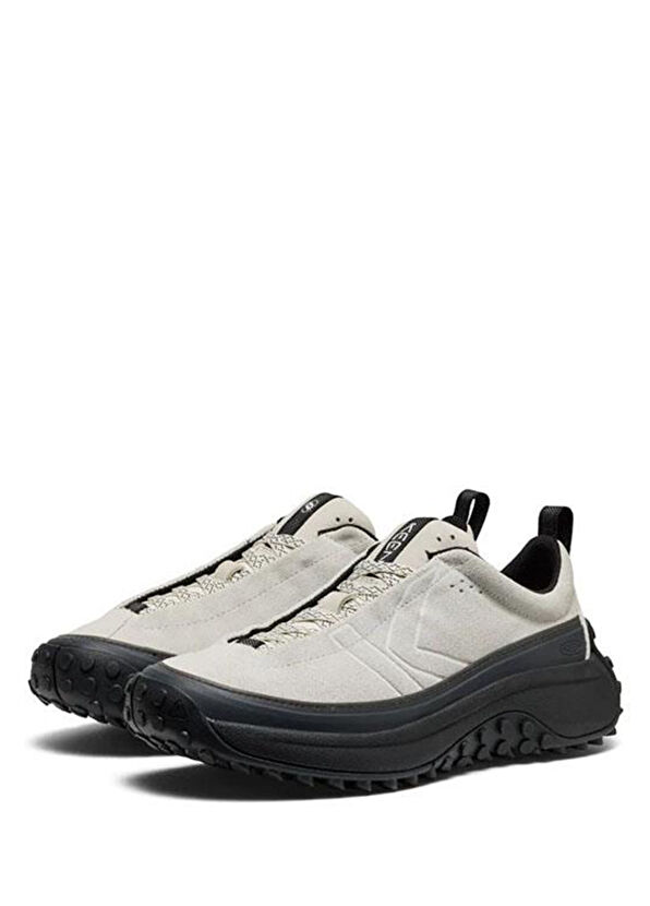Keen KS Mino Silver Birch Black Leather Women's Sneakers - 2