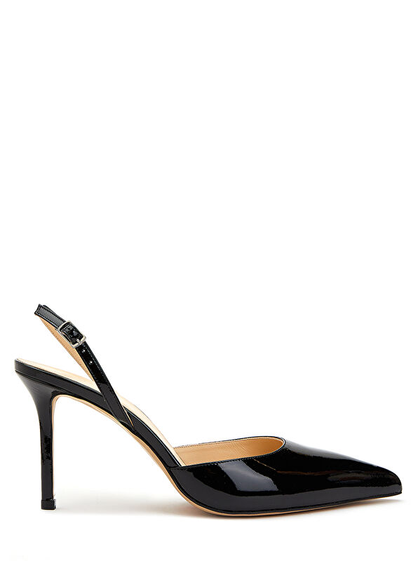 Beymen Club Siyah Deri Topuklu Ayakkabı - 1