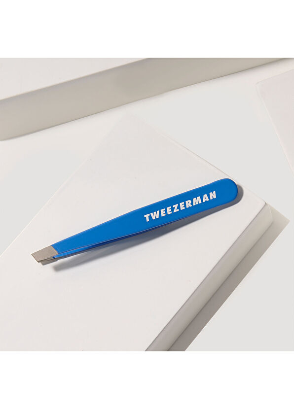 Tweezerman Mini Slant Tweezer Bahama Blue Bahama Mavisi Cımbız - 3