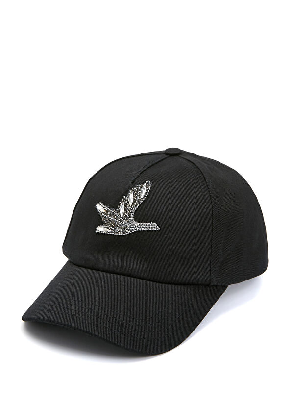 Beymen Club Siyah Logolu Kadın Şapka - 1