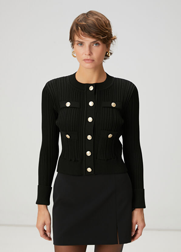 Black Knit Jacket Beymen Club Black Knit Jacket - 1