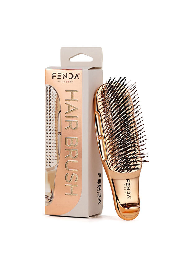 FENDA Profesyonel 4 Pinli Kompakt Bronz Saç Fırçası  - 1