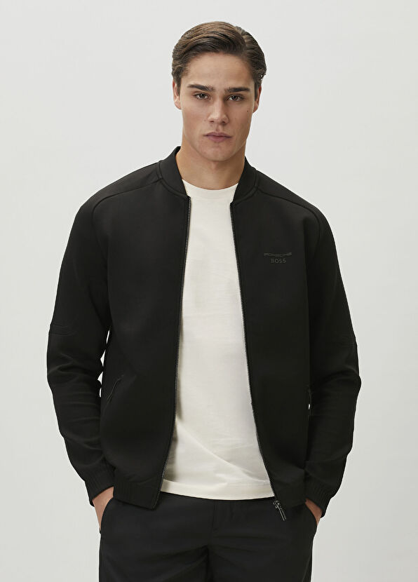 Boss X Porsche Regular Fit Black Sweatshirt - 1