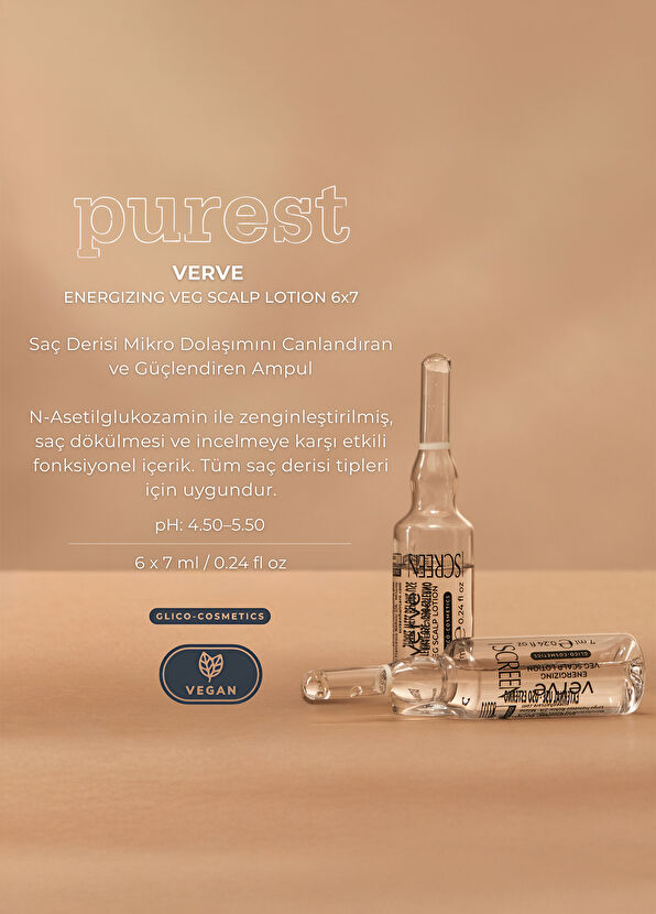 Screen Hair Care Verve Energizing Vegan Scalp Lotion 6x7 ml - 3