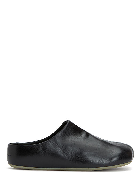 MM6 Maison Margiela Black Men's Leather Shoes - 1