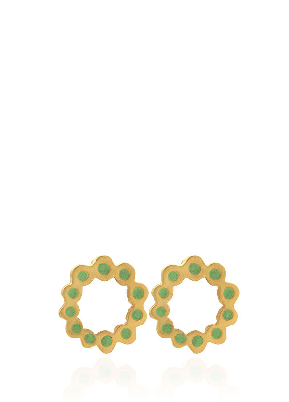 Esra Canikligil Forms Verbana Blossom Kadın Gümüş Küpe - 1