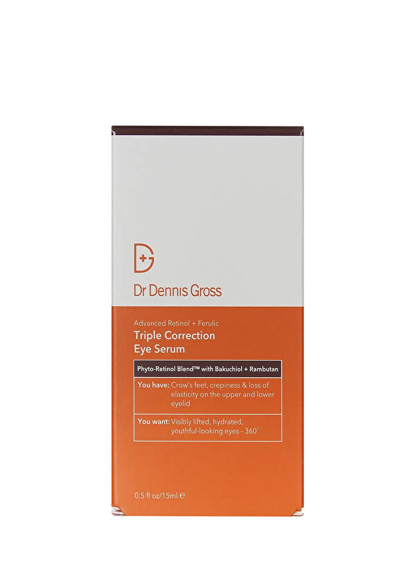 Dr. Dennis Gross Advanced Retinol Ferulic Triple Correction Eye Serum 15 ml Eye Care Serum - 3