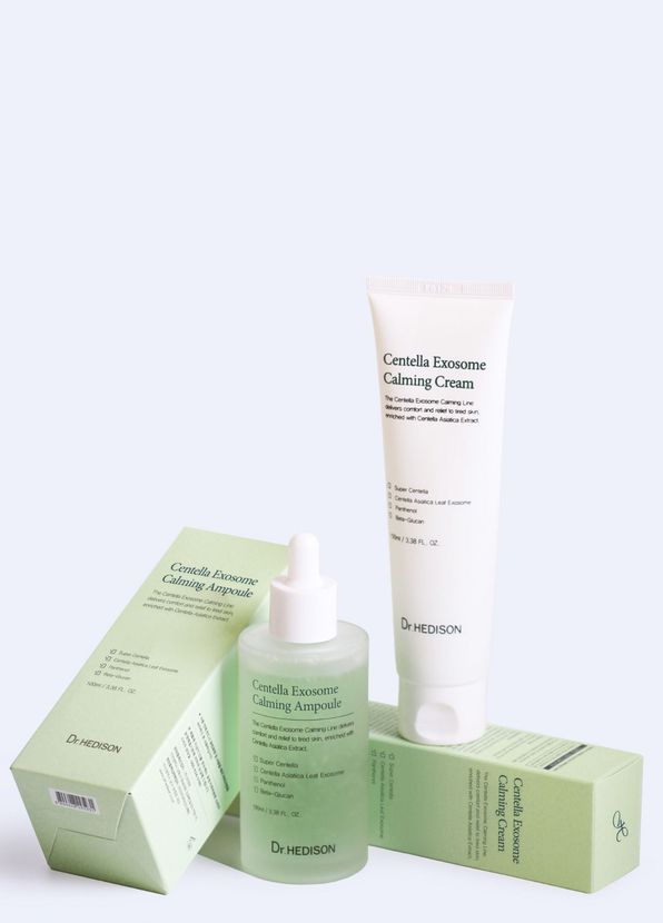 Dr. Hedison Centella Exosome Calming Cream Soothing Care Cream with Centella and Exosome Content 50 ml - 2
