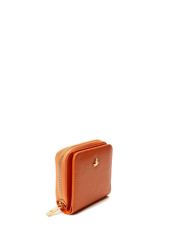 Beymen Club Orange Women's Leather Wallet - 2