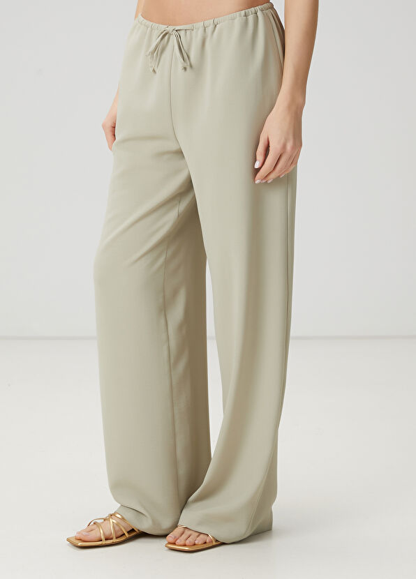 Beymen Club Açık Haki Krep Pantolon - 2