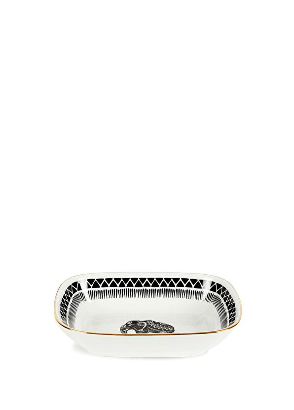 Some Home İstanbul Some Wild Collection Fil Figürlü Porselen Meze Tabağı 17 cm - 2