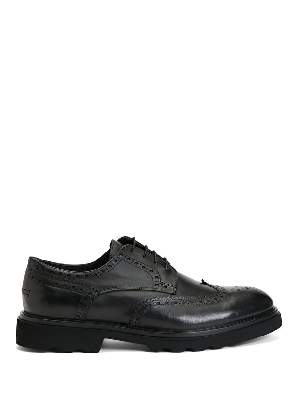 Beymen Club Black Men's Leather Shoes - 1