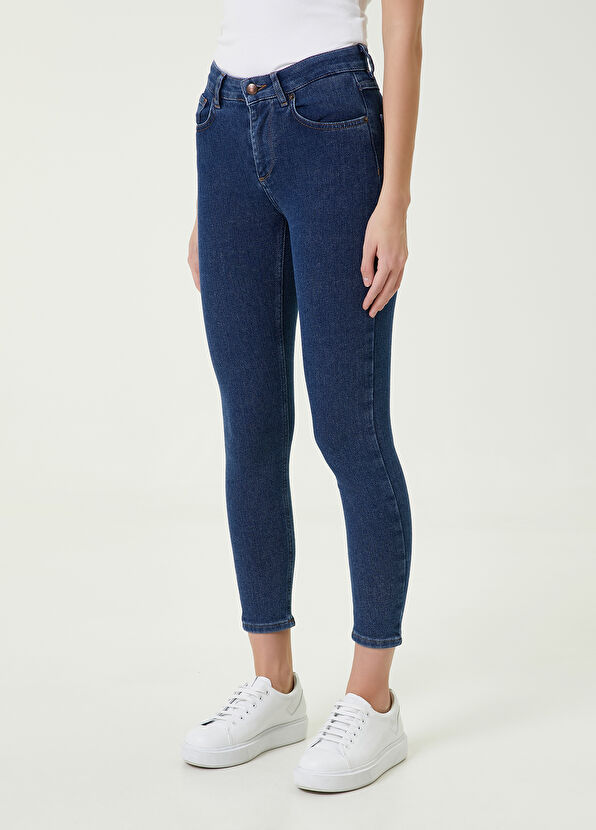 Beymen Club Mavi Skinny Jean Pantolon - 2
