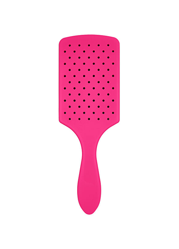 Wet Brush Paddle Detangler Pembe Dolaşık Açıcı Geniş Kadın Saç Fırçası  - 2