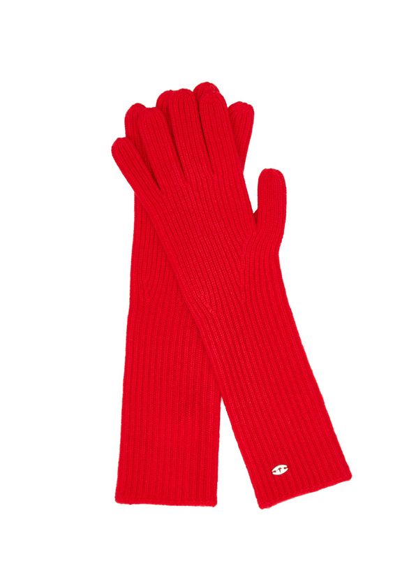 Beymen Club Red Women's Long Cashmere Gloves - 2