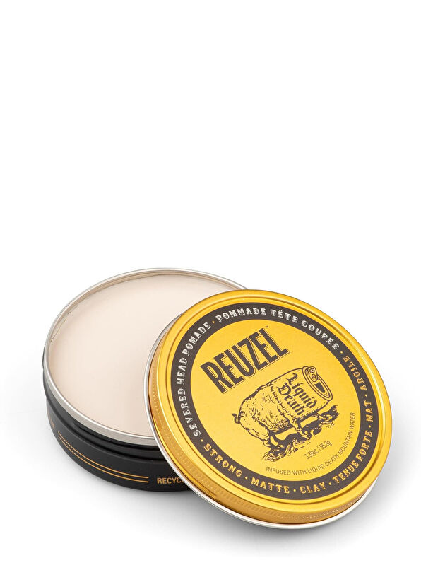 Reuzel Severed Head Pomade Güçlü Tutuş Sağlayan Mat Kil Saç Şekillendirici Pomad 95,8 gr - 2