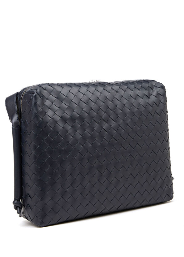 Bottega Veneta Siyah Silver Kadın Deri El Portföyü - 2