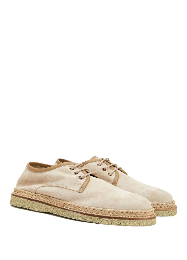 Divarese Bej Erkek Deri Ayakkabı - 2