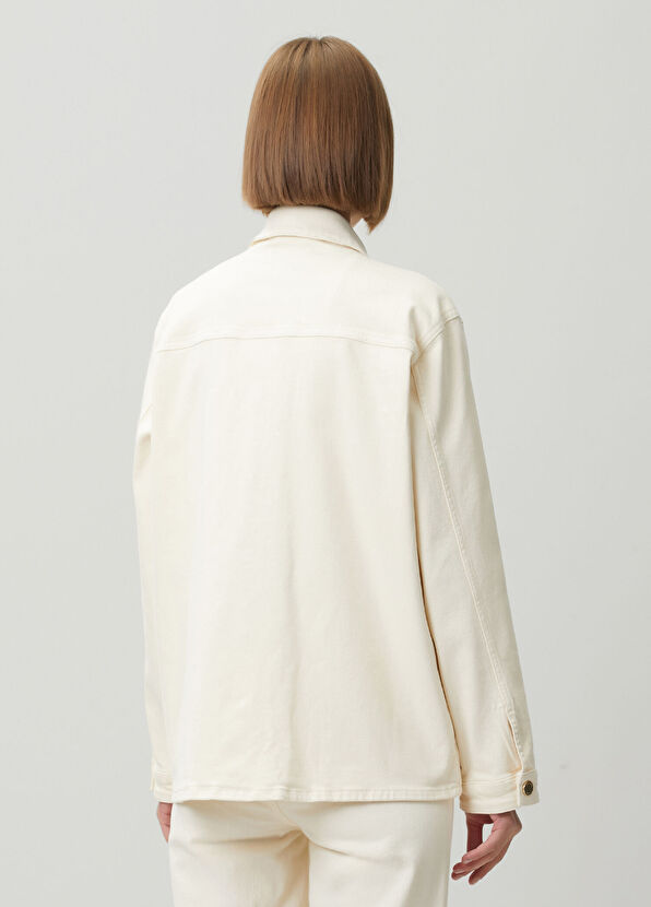Beymen Club Ecru Shirt Denim Jacket - 4