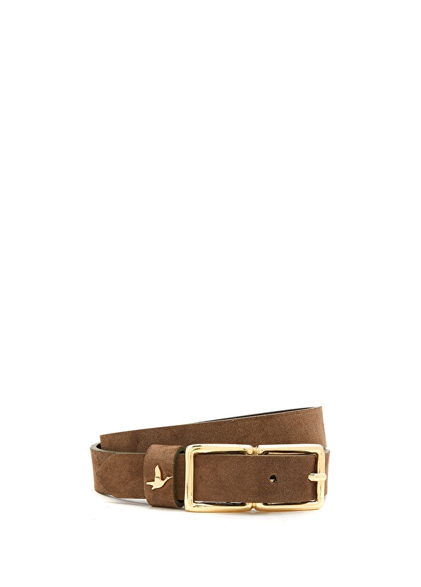 Beymen Club Mink Women's Leather Belt - 1