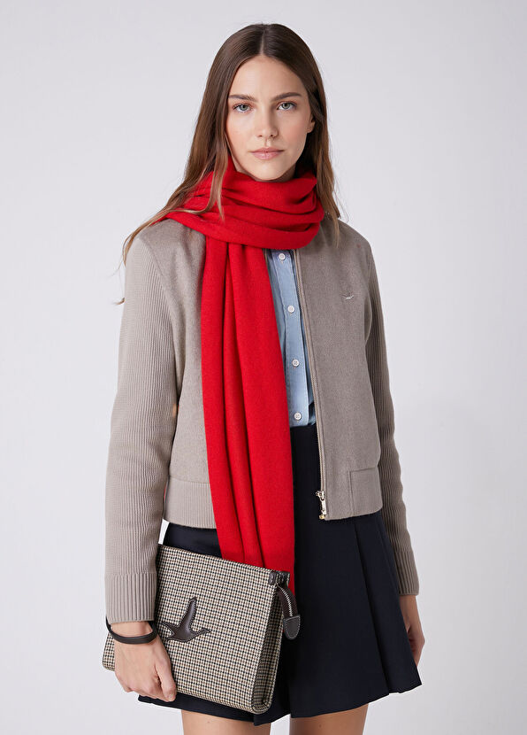 Beymen Club Beige Wool Knit Bomber Jacket - 1