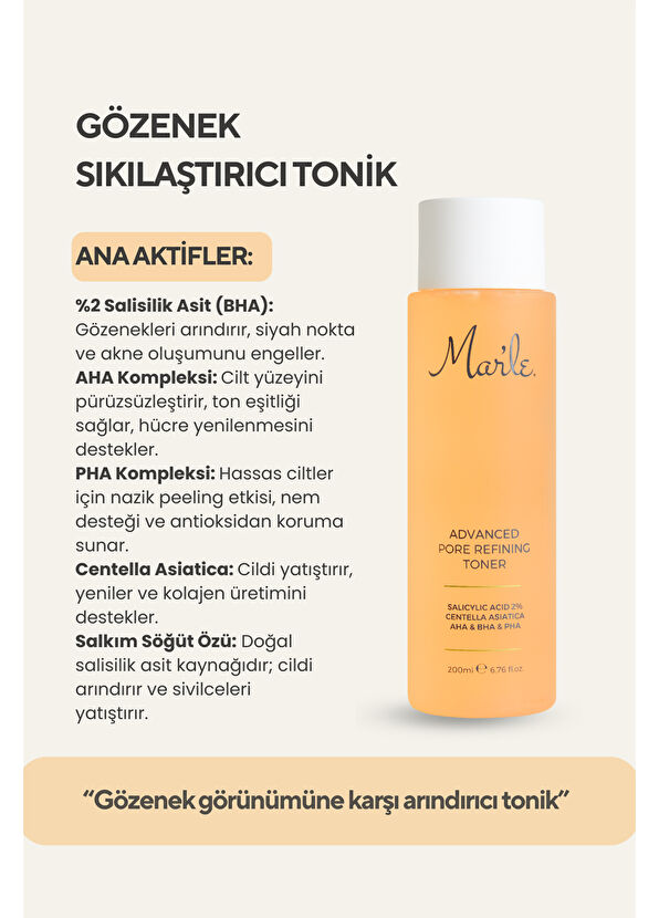 Mar'le Pore Tightening Tonic 200 ml - 3
